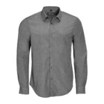 Рубашка Barnet Men серый меланж, размер XL