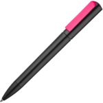 Ручка шариковая Split Black Neon, черная