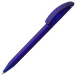 Ручка шариковая Prodir DS3 TFF Ring, синяя с серым